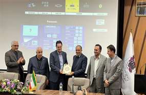 مراسم معارفه سرپرست جدید شرکت شهرک‌های صنعتی استان سمنان برگزار شد